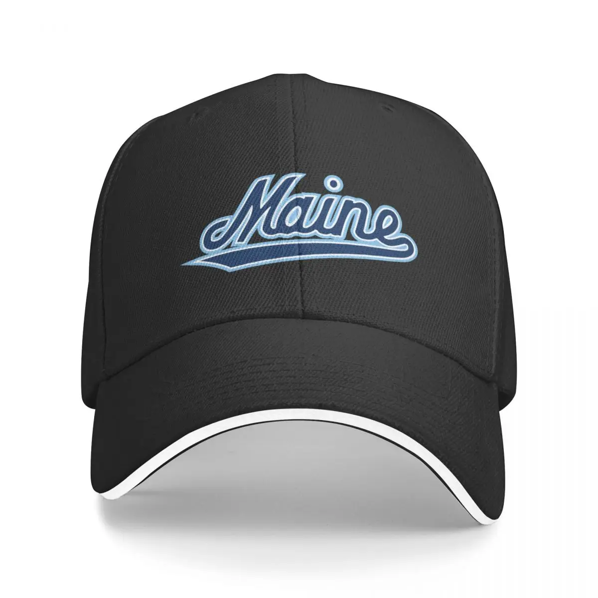 Maine Black Bears ice hockey icons Baseball Cap Streetwear Trucker Hat Men's Caps Women's