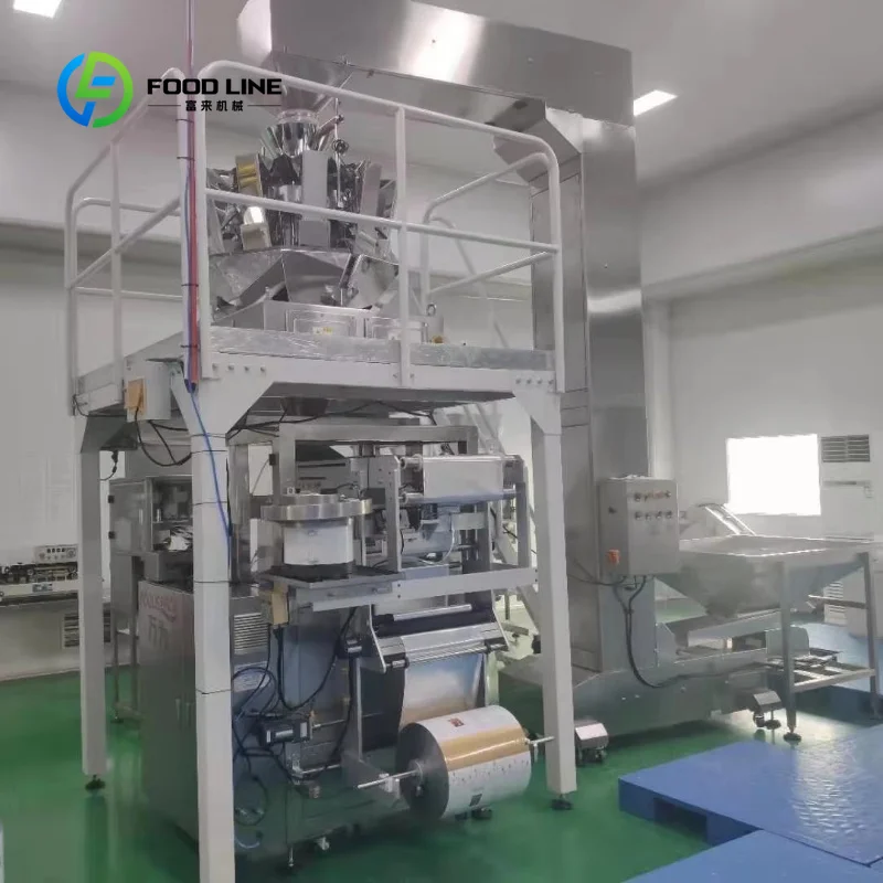 Customized Coffee Beans and Dog Food Granule Weighing Packing Filling and Sealing Machine with Capping and Labeling Function