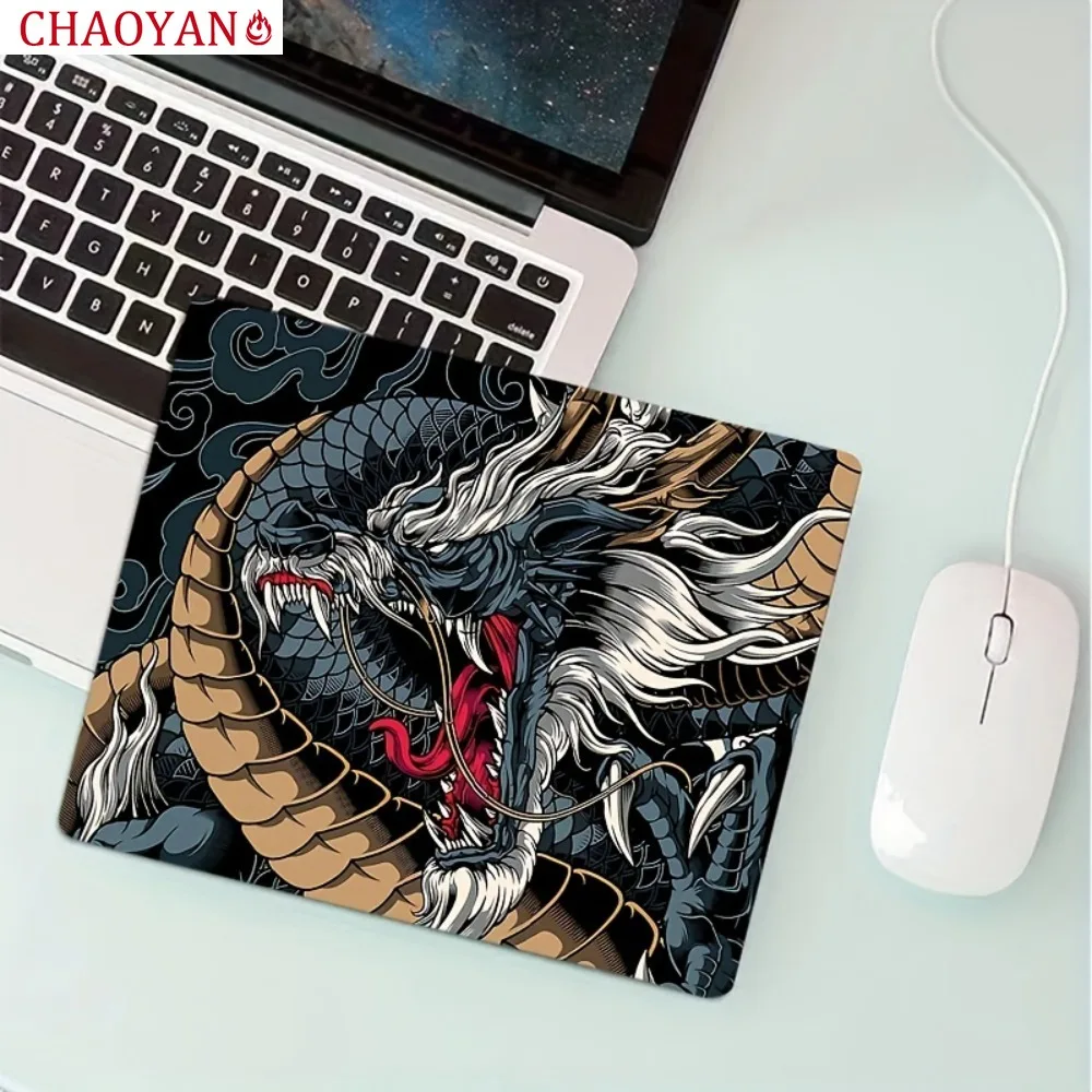 Japanese Anime Cute Art Dragon Small Mouse Pad Laptop Cartoon Gaming Mouse Pads Computer Office Accessory Desk Mat Maus Pad