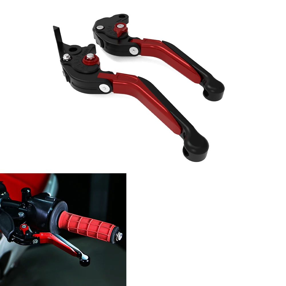 

Motorcycle Accessories Fit For Yamaha MT-09 Tracer 9 2021 2022 2023 Adjustable Folding Extendable Lever Brake Clutch Lever Brake