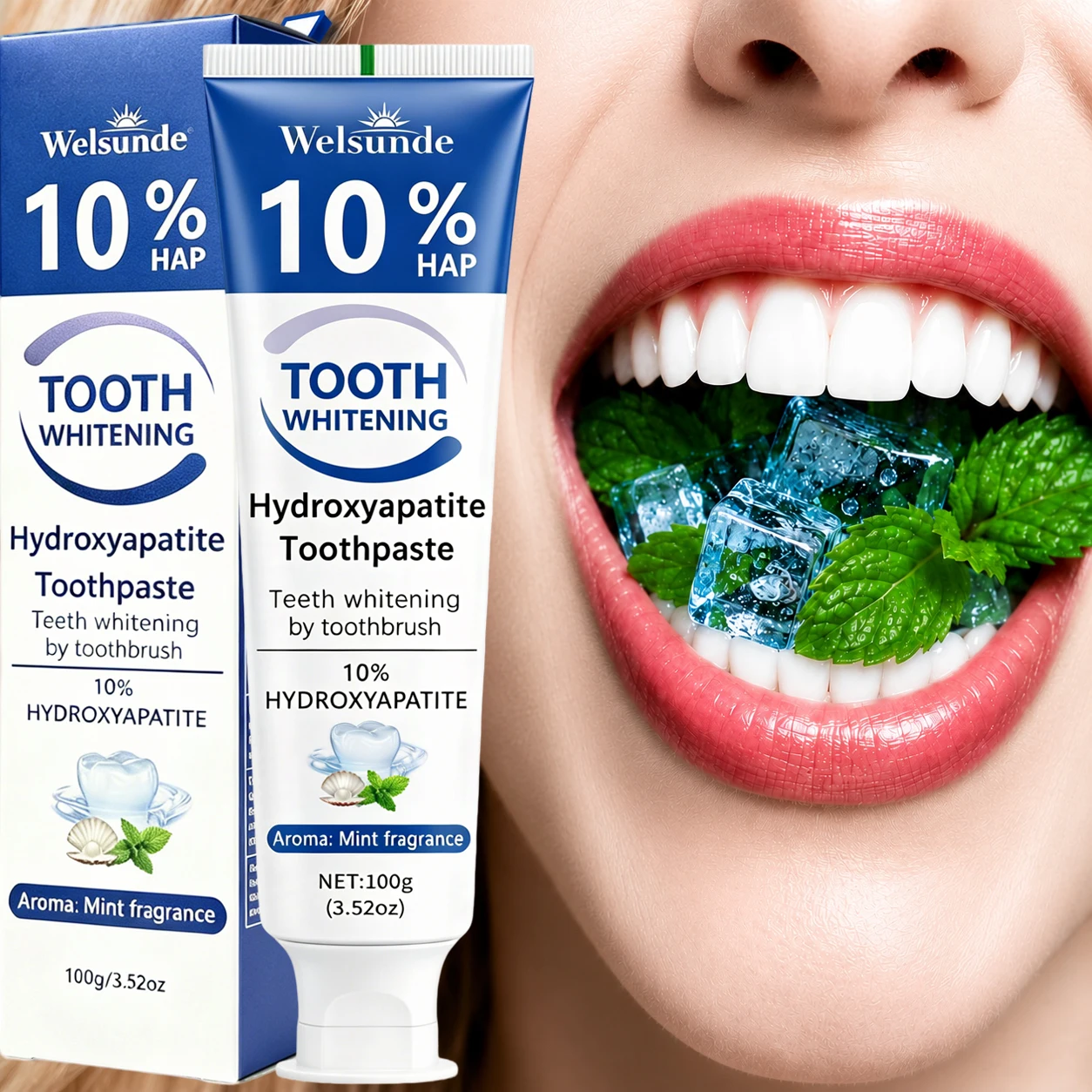 Remineralizing Toothpaste - Powerful Teeth Whitening Toothpaste Set,deeply Cleans