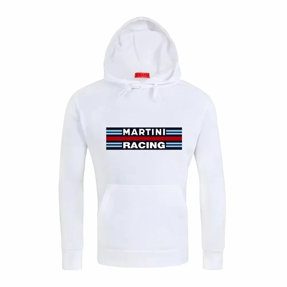 Men's Hoodies Martini Racing Print Unisex Hooded Fleece Sweatshirt Pullover Jacket Casual High Quality Streetwear Fashion Trends