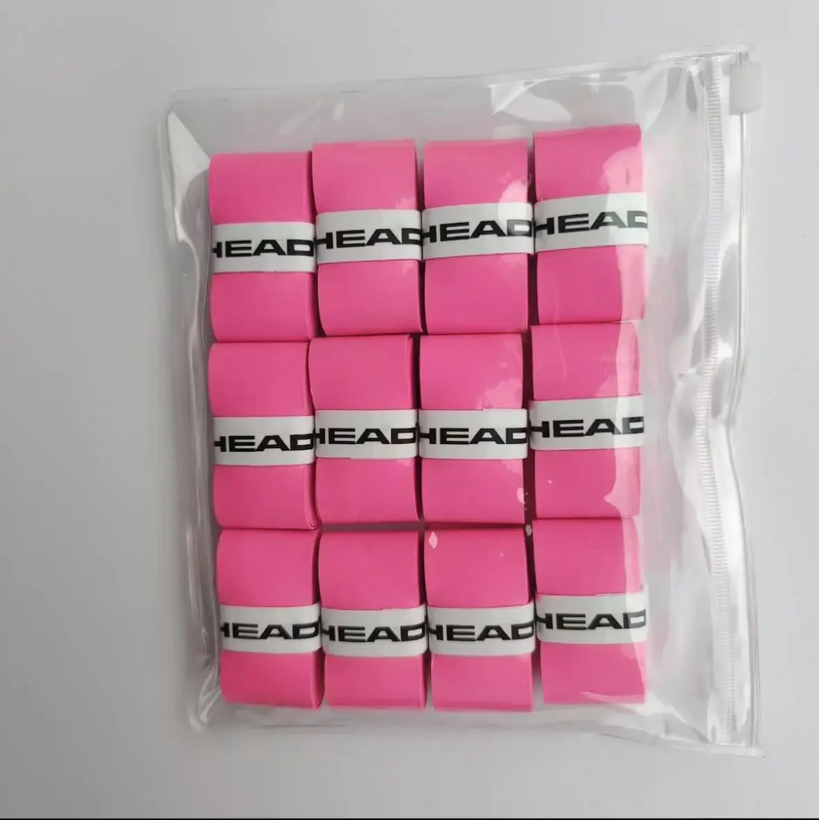 4/12pcs HEAD Tennis Racket Overgrip Sweat Band Absorption Grip PU Badminton Racket Handle Grip Tennis Griptape Padel Racket Grip