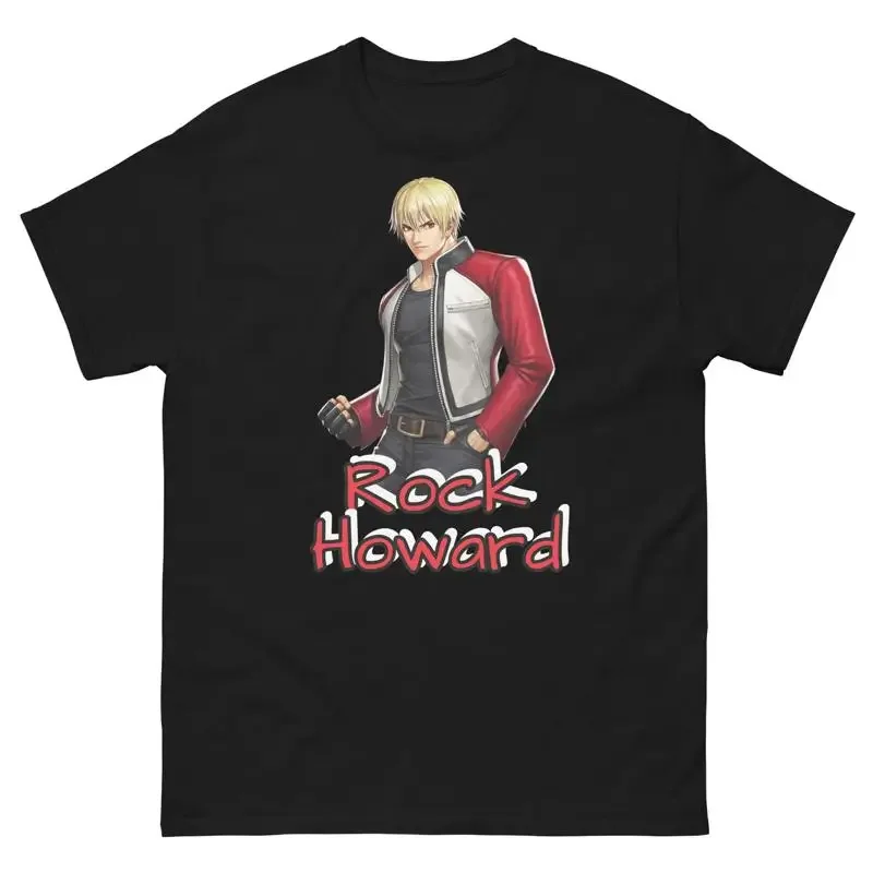 Rock Howard King Of Fighters T Shirt Gamer Fatal Fury