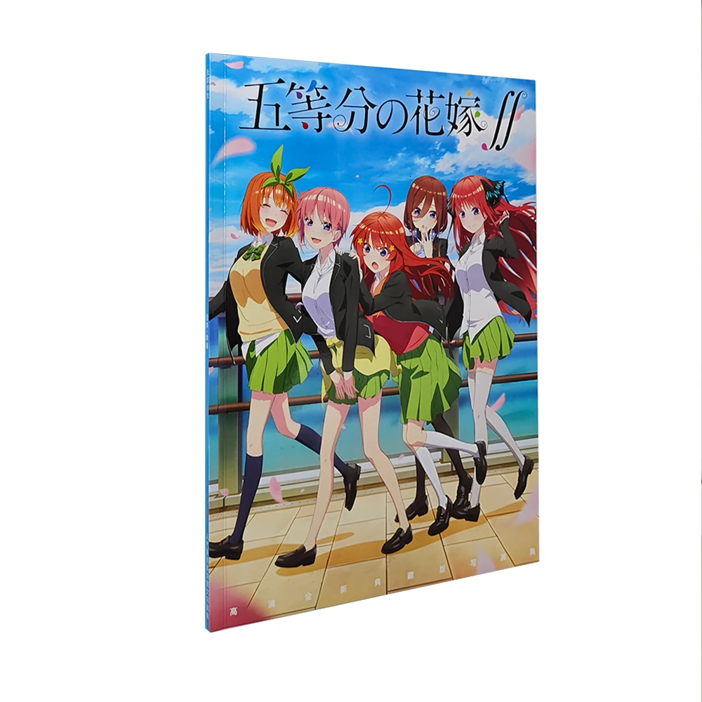 1 Book The Quintessential Quintuplets Album Collection Books Character Role Photos Badge Poster Small Card Anime Peripheral