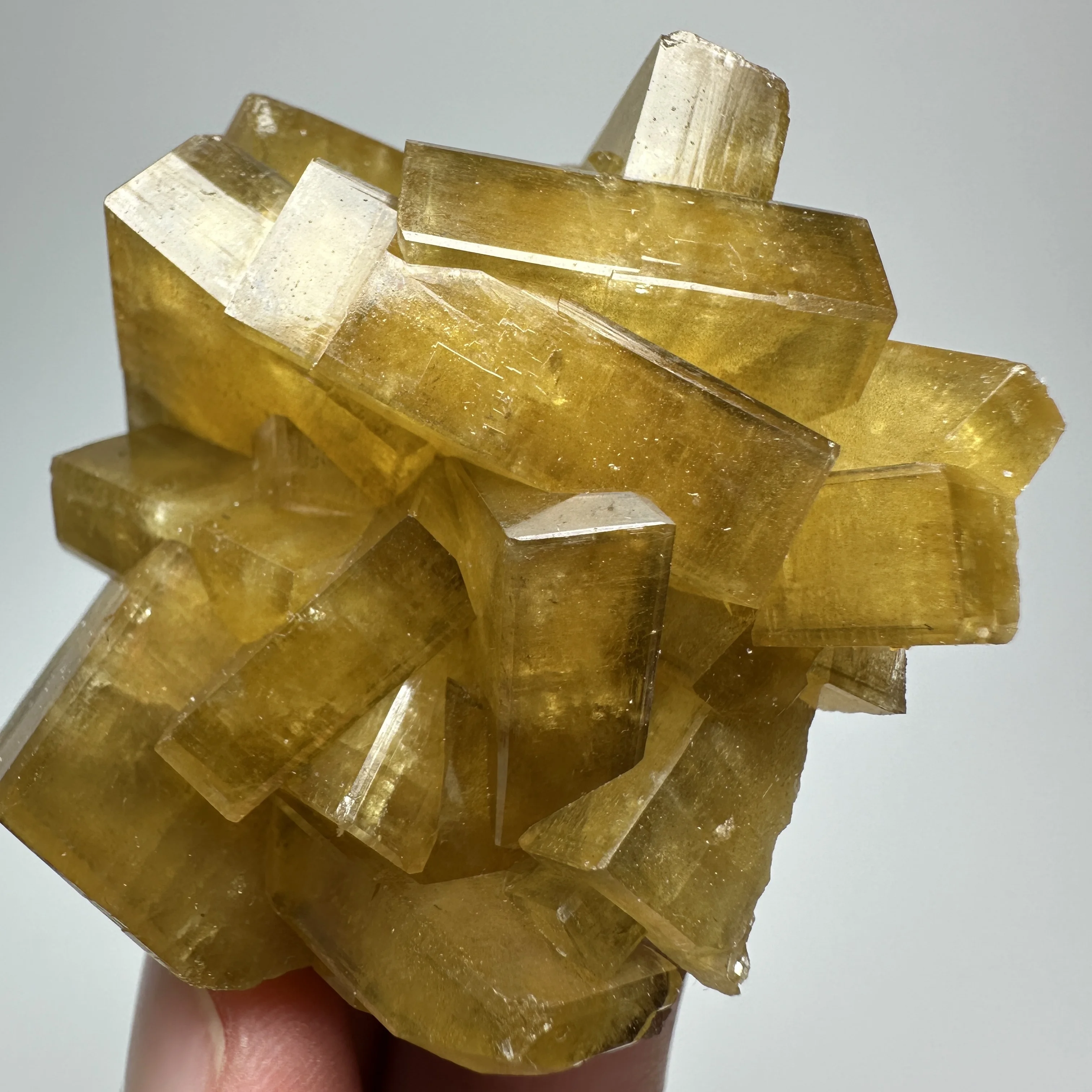 Natural Barite Crystal Specimen Yellow Raw Mineral Stone High Purity Geology Collection Decorative Ore for Science EducationHome