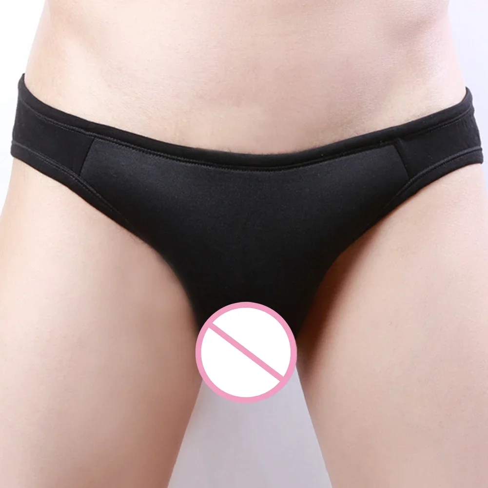 

Men Sissy Sexy Crossdresser Camel Toe Panties Hiding Gaff Thong T Back Shapping Underwear Stretch Breathable Solid Men's Thongs