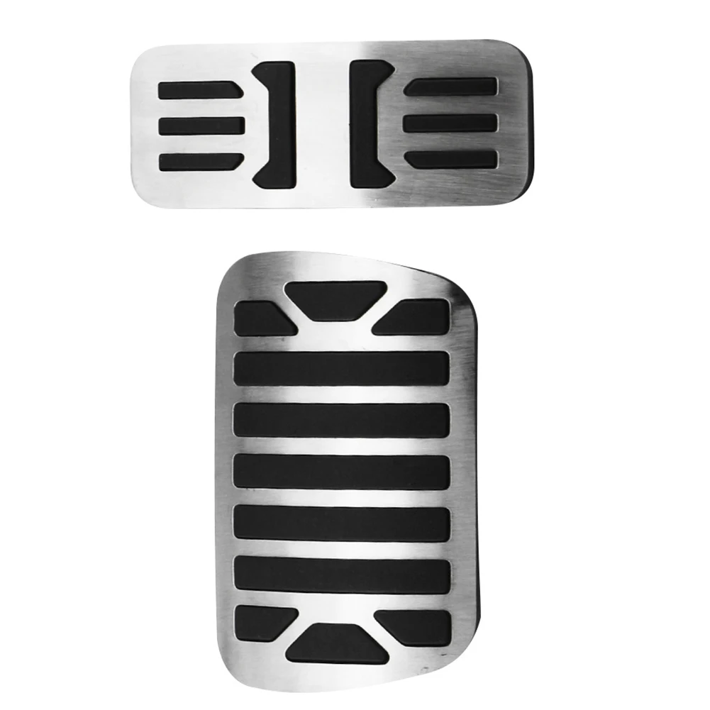 

10*8*5 Stainless Steel Pedal Covers Anti-Corrosive Pedals Easy Installation Pedal Kit Car Interior Upgrade For Jaguar XE