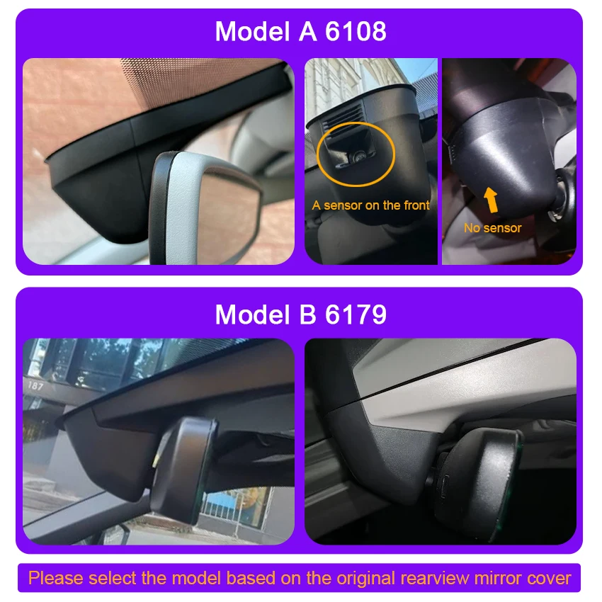 4K Dash Cam for Volkswagen Tiguan MK2 2016-2024/ for VW TYRON X 2023 / UP, E-Up 2019-2025, Built-in WIFI&APP