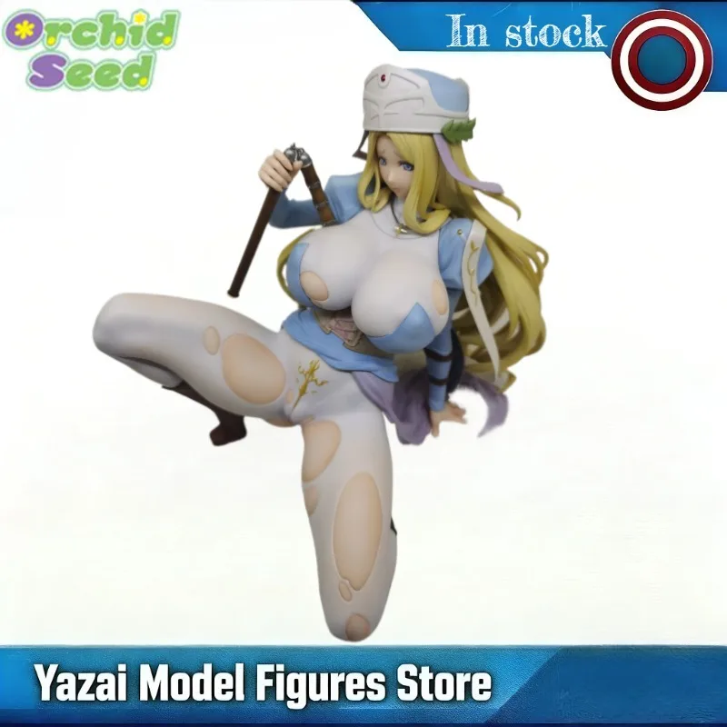 

In Stock Original Orchid Seed Queen's Blade Beautiful Warriors Melpha 1/6 17cm PVC Anime Figure Toy Gift Ornament