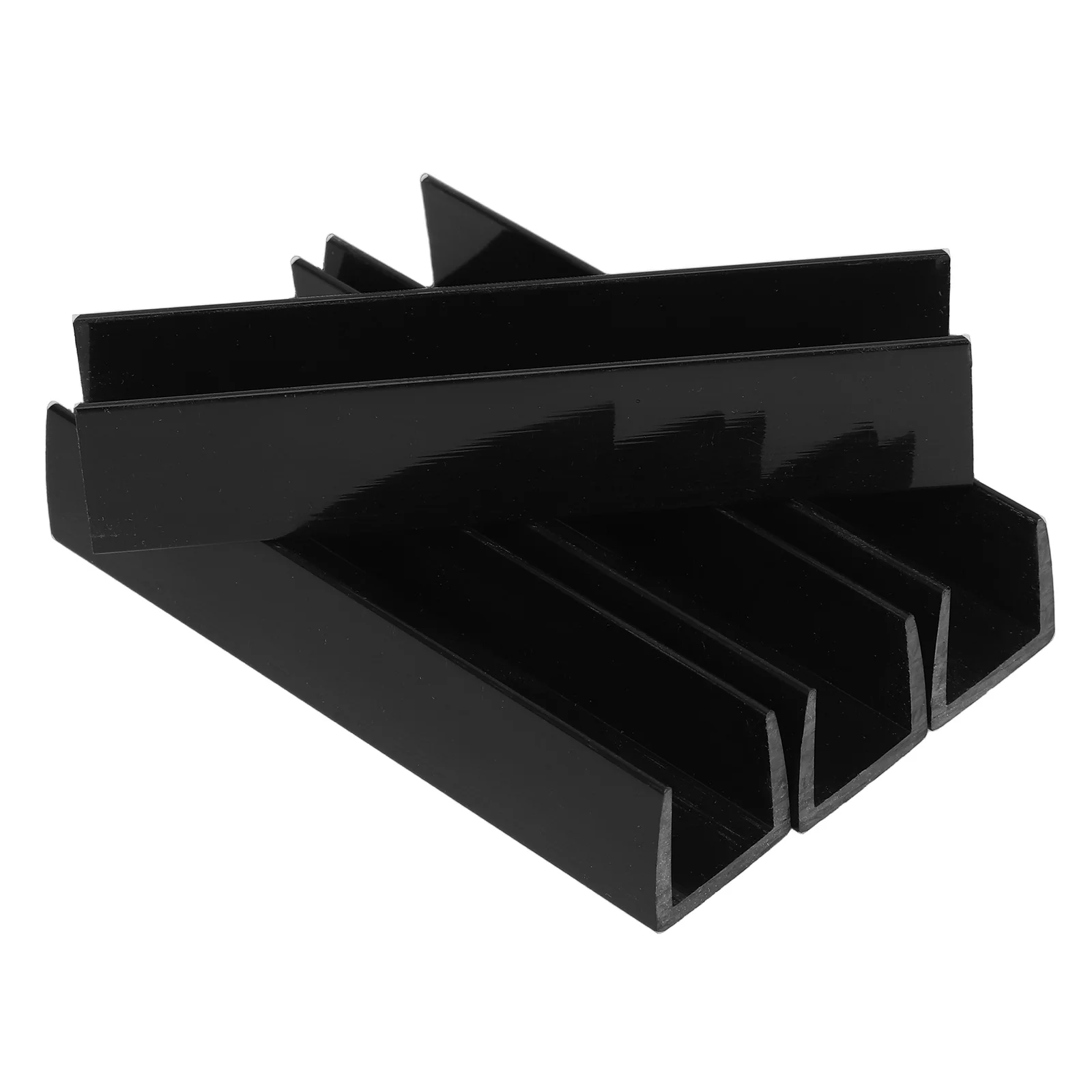 

4pcs Stair Reinforcement Safety Fence Dog Pet Barrier Isolation Door PVC Indoor Accessories Kids Gate Groove Stairs