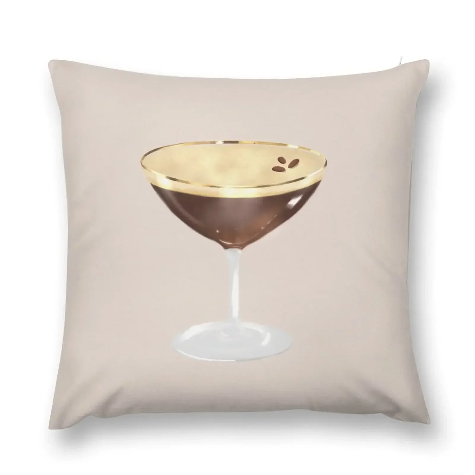 

espresso martini 1 Throw Pillow Anime Christmas Pillow luxury home accessories pillow