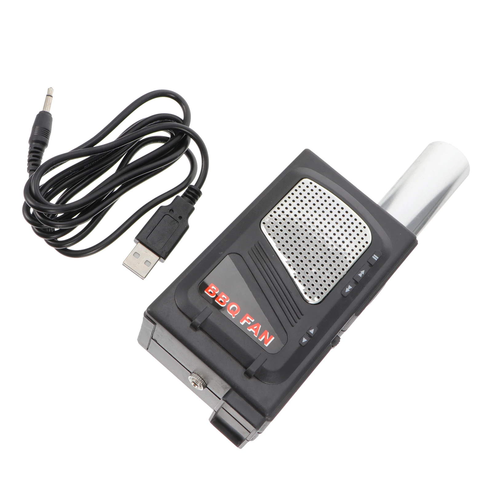 

1pc Portable BBQ Air Blower Black Barbecue Camping Picnic Fire Starter Tool Durable Compact Easy Practical Kitchen Bar