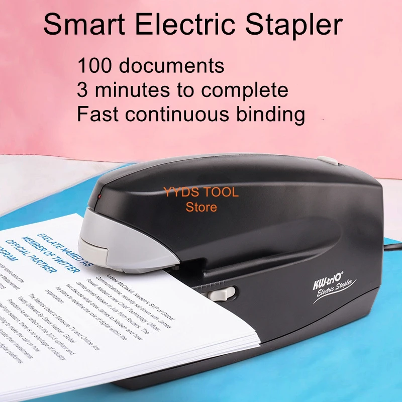 

Electric Stapler 24/6 Nails Automatic Sensor Stapler Nails 25 Pages