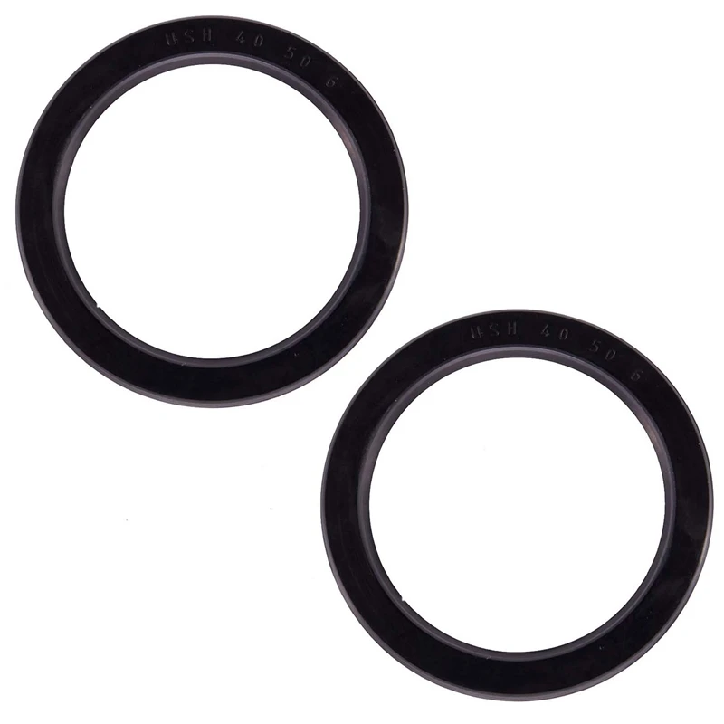2x schieben 40mm x 50mm x 6mm Hydraulik zylinder Gummi dicht ring