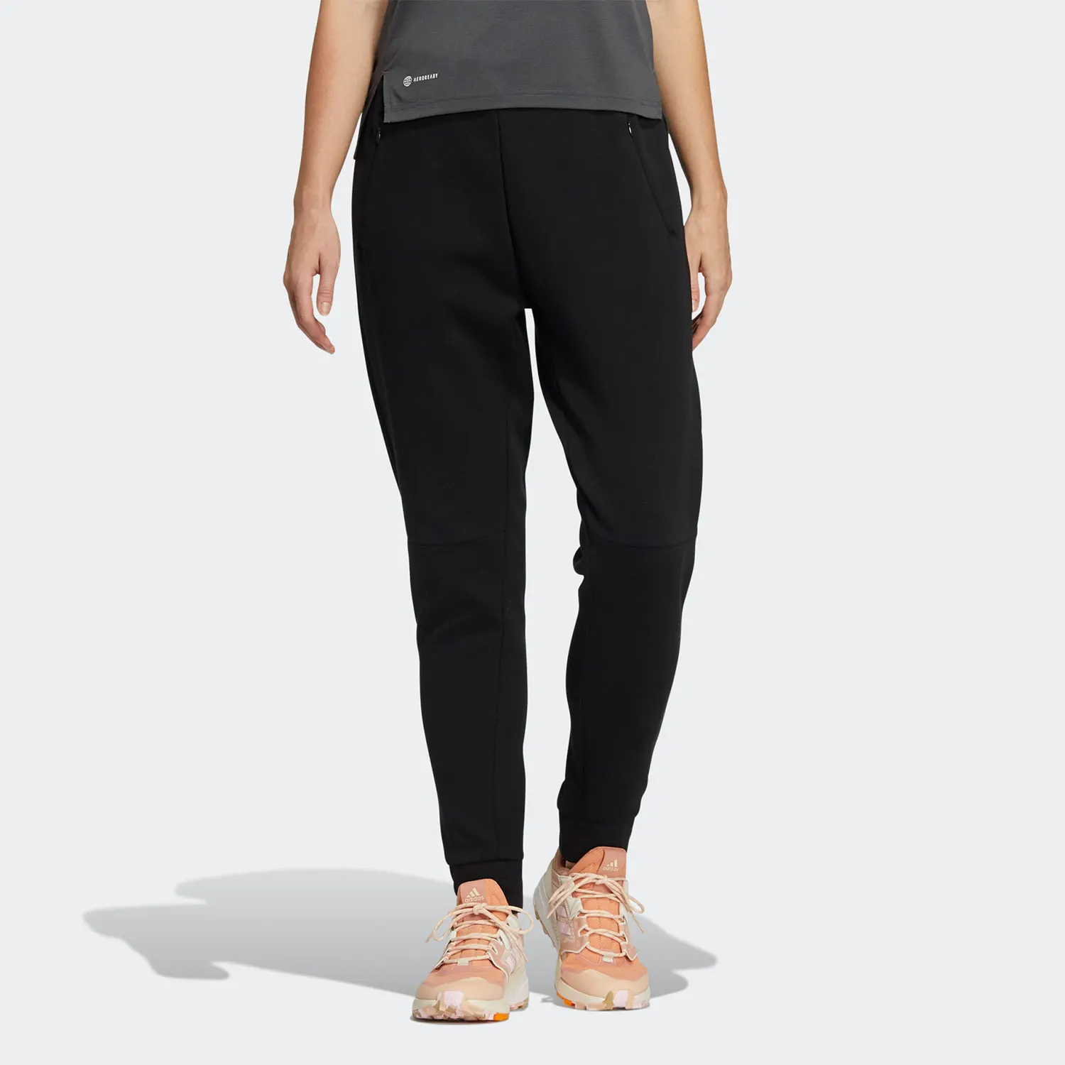 

Оригинальные спортивные брюки Adidas W KNIT PANTS для женщин HI3869