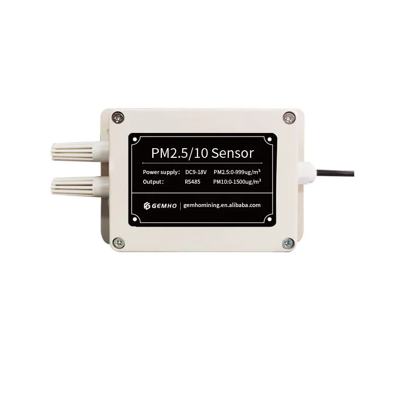 Sistema de monitoreo integrado de la calidad del aire, Sensor de calidad del aire PM 2,5 usado en invernadero