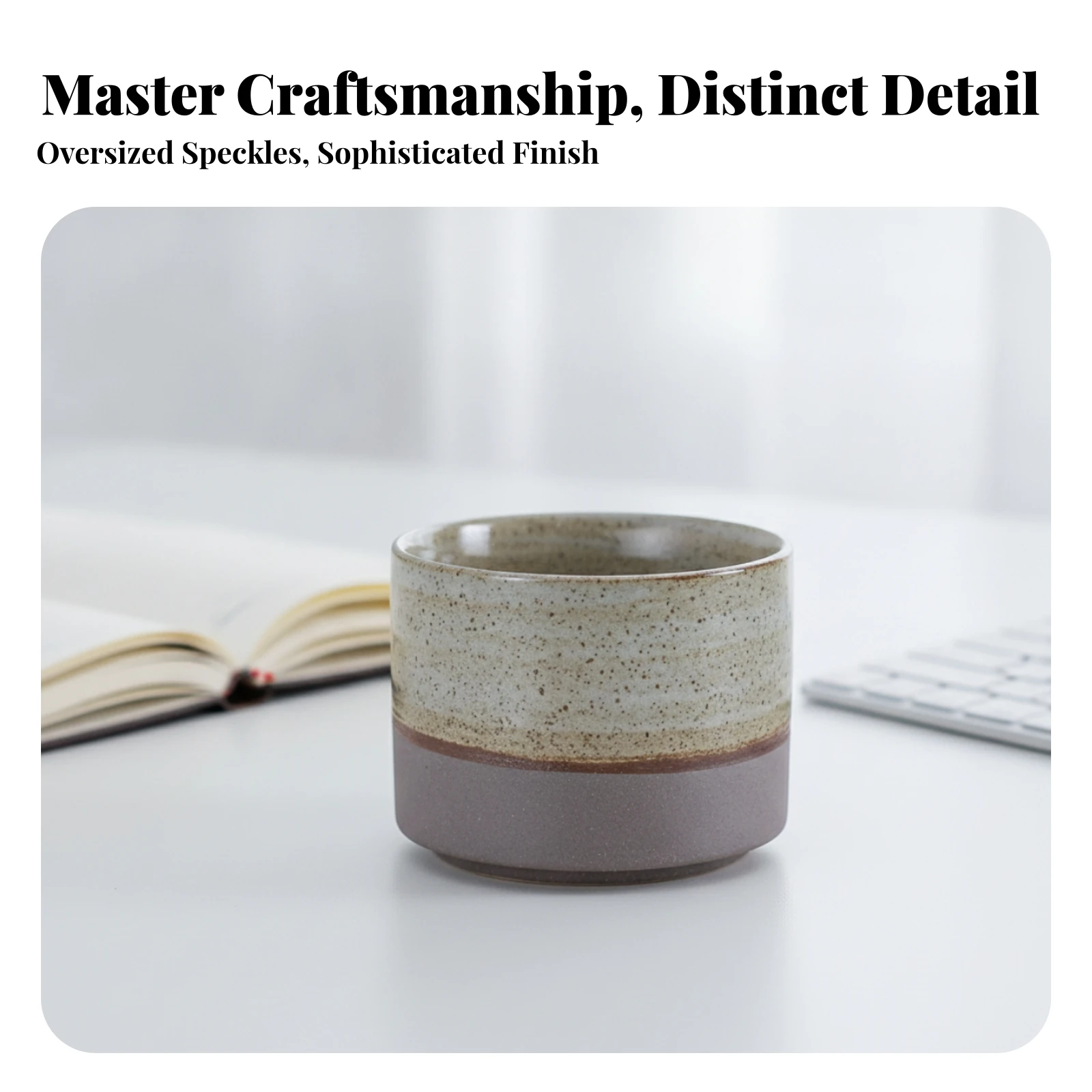 Keramiktasse, glänzende Steing – Tea Coffee Set Up Bewertung und Preis