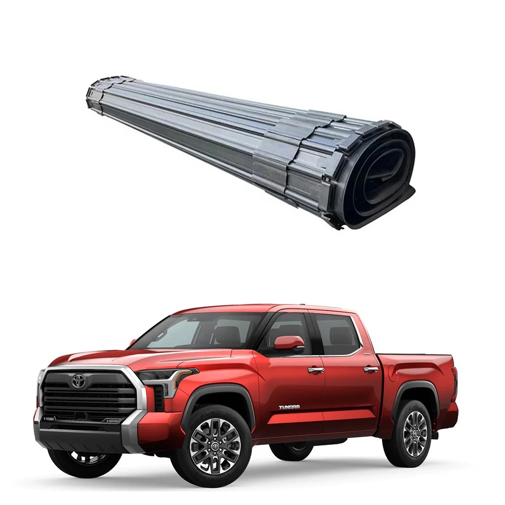 

4x4 accessories tonneau cover pickup camper Hard roll-up bed cover for accesorios para Hilux Tacoma tundra 2023