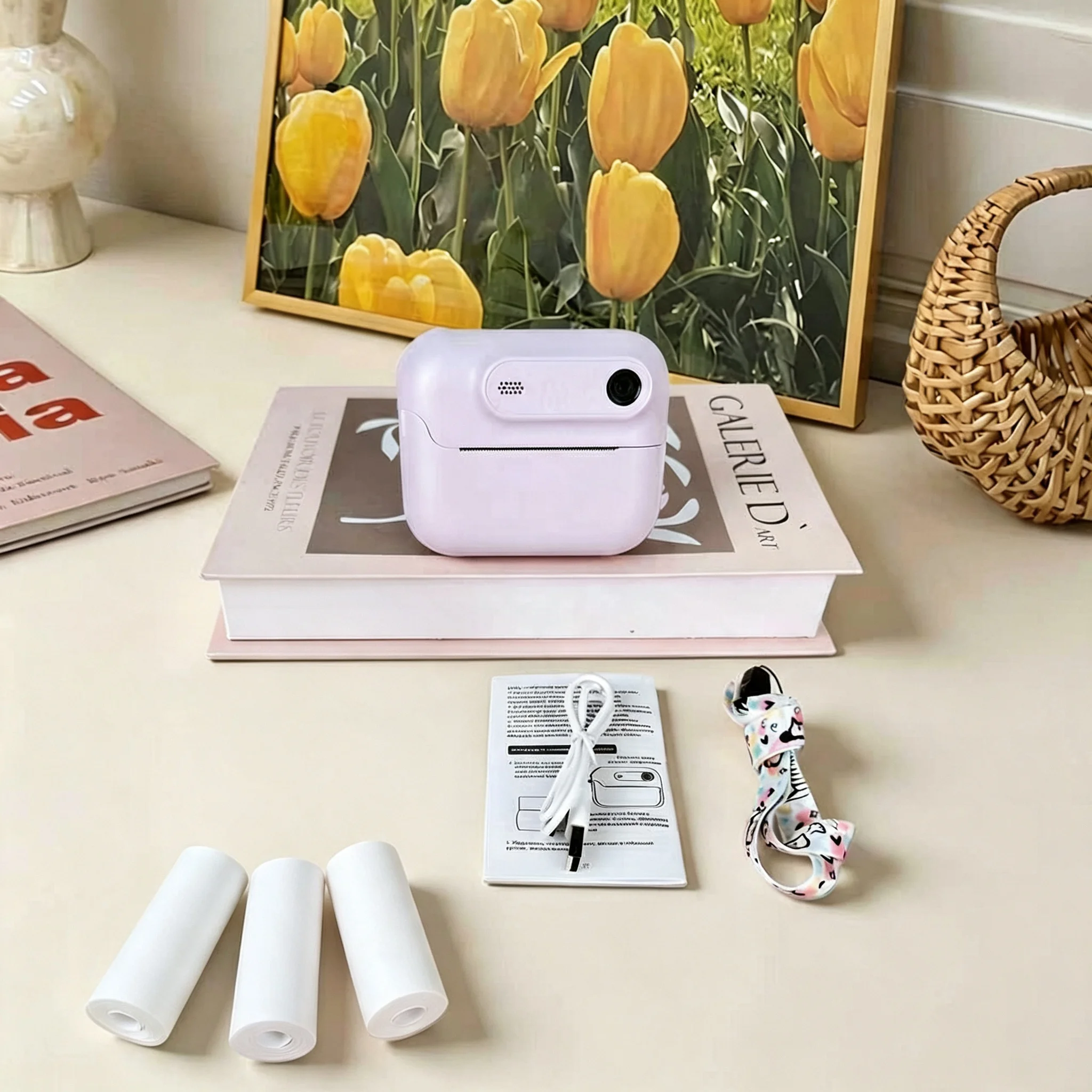 Instant Print Camera HD Digital Camera Support 17 Languages Instant Photo Printing Camera 1300mAh for Girls Boys Birthday Gifts view 5