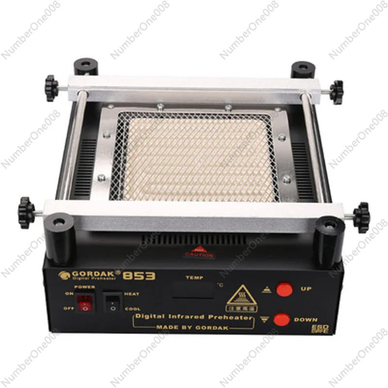 NEW 110V 220V Gordak 853 IR Preheater Station Lead Free Infrared Preheating Station BGA Repair Machine