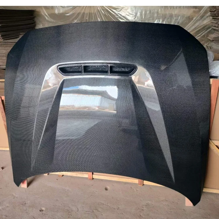 أجزاء تجديد السيارات غطاء محرك السيارة الأمامي من ألياف الكربون الحقيقية أغطية المحرك من ألياف الكربون لسلسلة 2 F21 F22 F87 M2 M2C CS Style