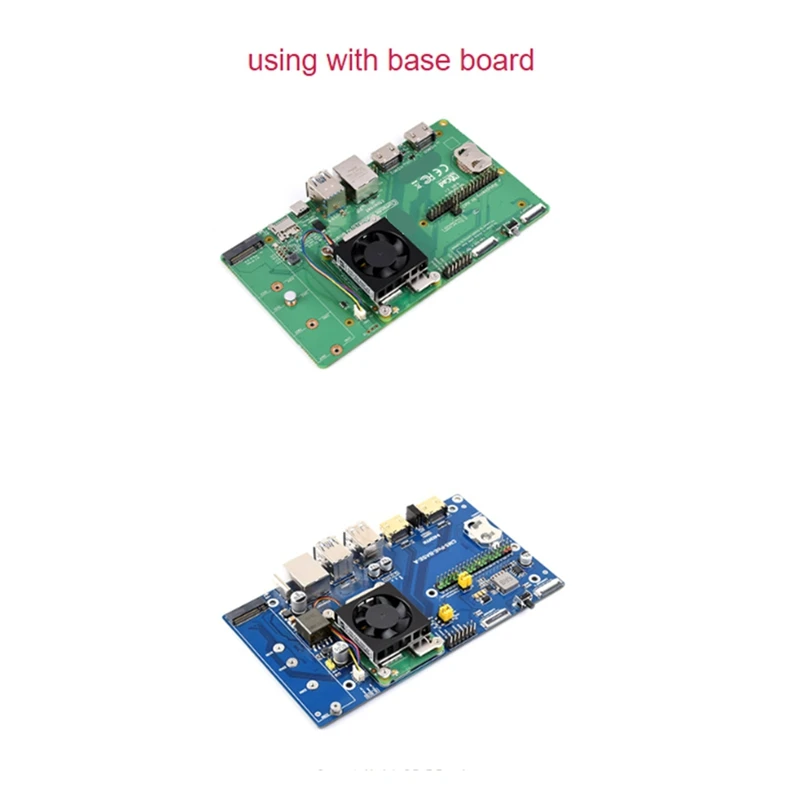 Ventola di raffreddamento CM5 per modulo di elaborazione Raspberry Pi 5 5V 3007 a basso rumore con nastro conduttivo di calore