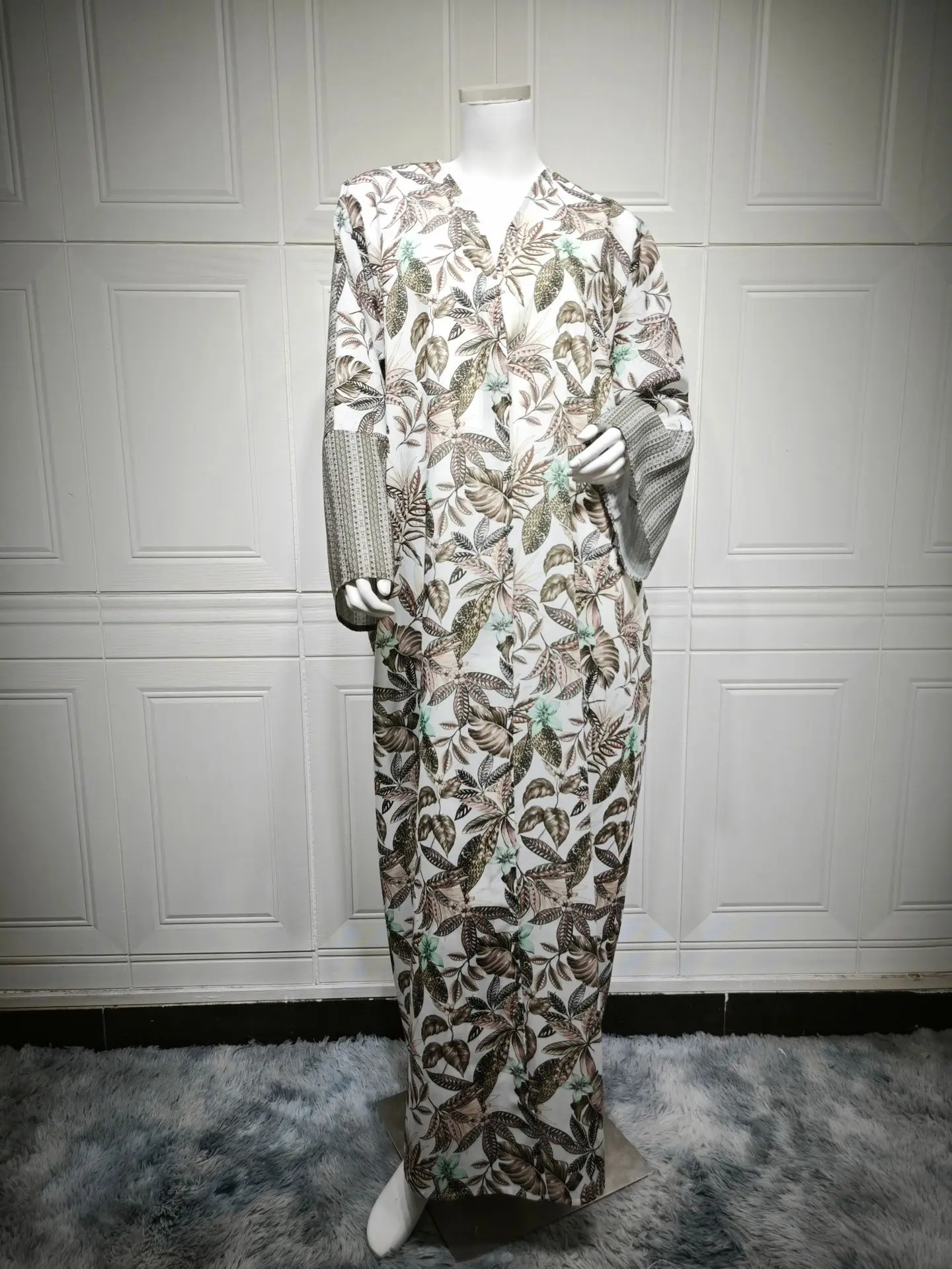 سترة نسائية SuperAen ذات ألوان متباينة وطباعة مرقعة، معاطف صيفية جديدة فضفاضة غير رسمية كبيرة الحجم