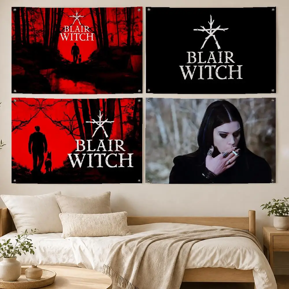 The Blair Witch Project Flags Room Bedroom Home Outdoor Wall Hanging Concert Printed Background Decoration Art Banne