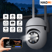 8MP Wireless Security Surveillance PTZ Camera Wifi IP Outdoor 4X Zoom Cameras AI Human Tracking Two-way Audio HD Night Color Cam