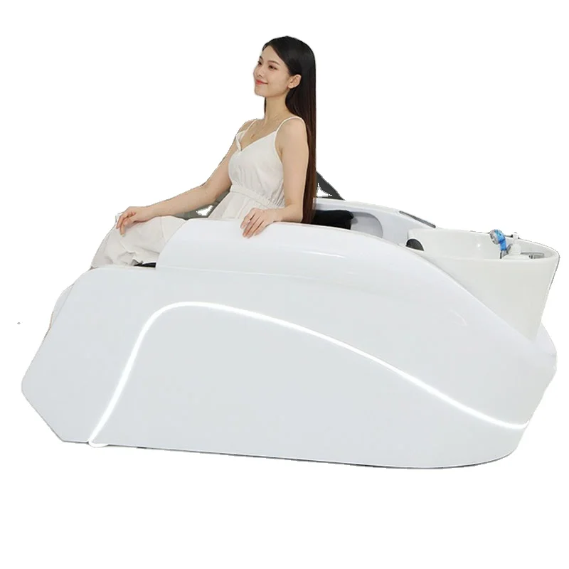 modern shampoo bed for hair salon washing chair massage shampoo bed and facials body