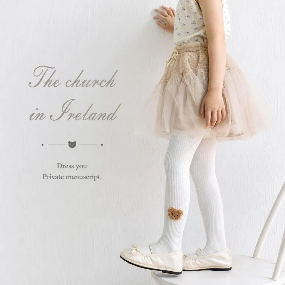 Fashion Soft Baby Legging Cotton Tight-fitting Toddler Pantyhose Warm Comfort Newborn Long Pants Socks Girls 1-6 Years Old