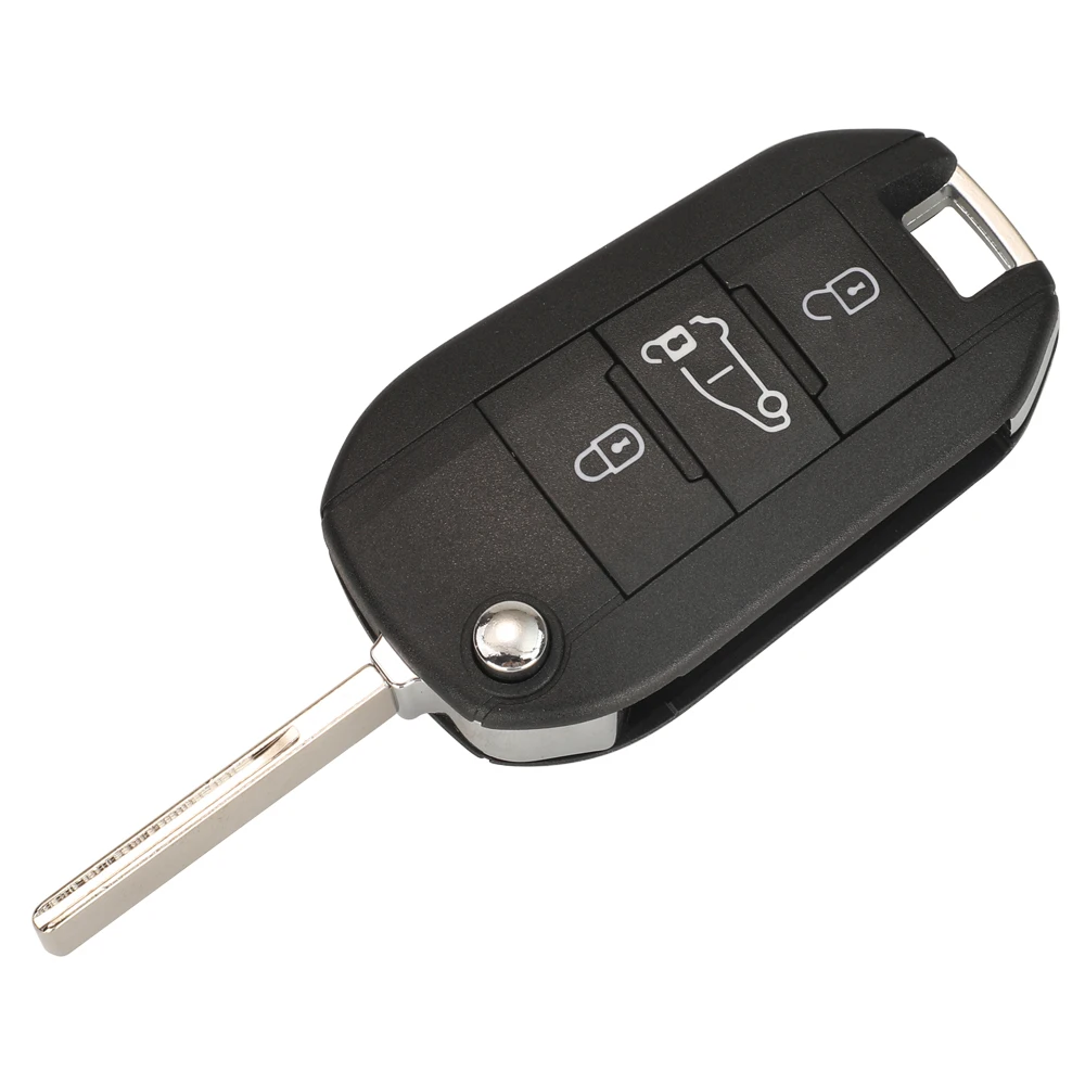 jingyuqin 433Mhz 4A Chip Car Key For Peugeot Expert - With Rear Doors (16 170 207 80) For Citroen Berlingo / Dispatch (2016+)