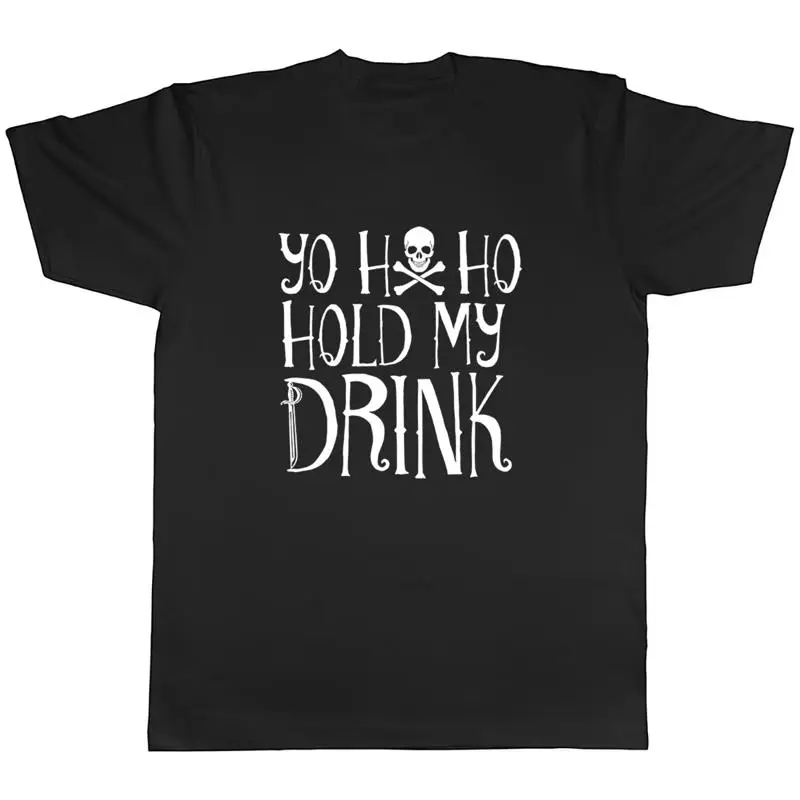 

Мужская футболка унисекс Yo Ho Ho Hold My Drink