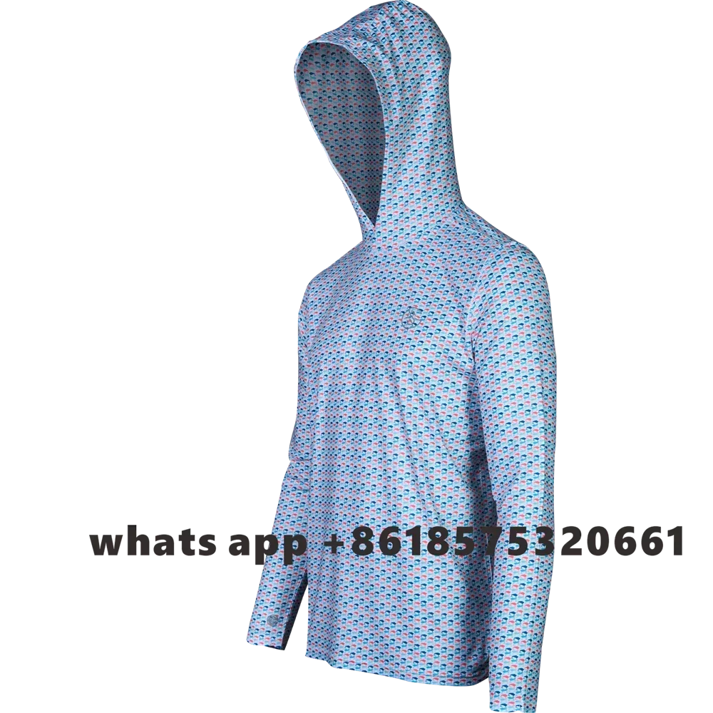 

GOOGAN SQUAD Men Long-Sleeve Performance Hoodies Quick Dry Breathable Fishing Angling Kids Anti-uv Sweatshirt Camisa De Pesca