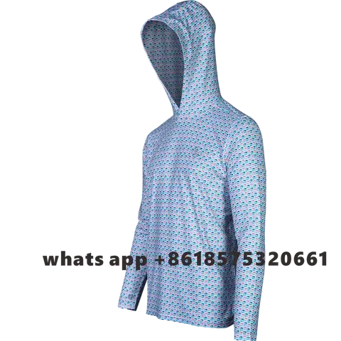 GOOGAN SQUAD Men Long-Sleeve Performance Hoodies Quick Dry Breathable Fishing Angling Kids Anti-uv Sweatshirt Camisa De Pesca