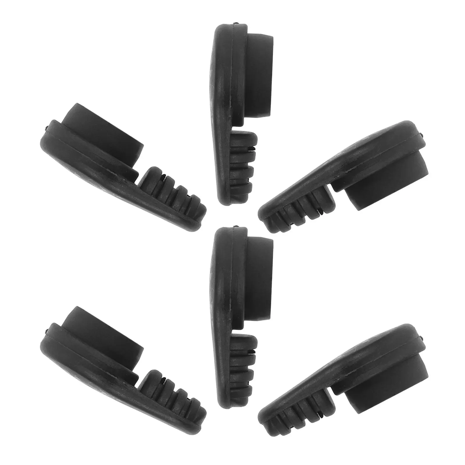6 Pcs Electronic Keyboard Stand Feet Sleeves Fit 1'' Leg Electronic Piano Stand Feet Anti-slip Rubber Keyboard Foot Cover Cap