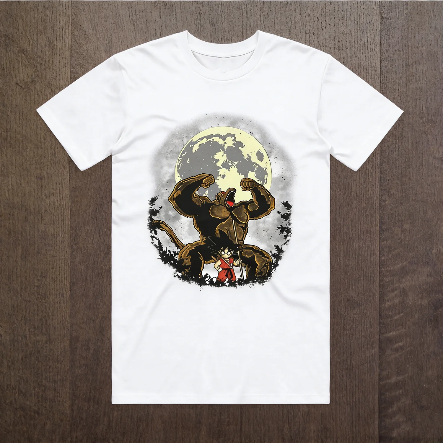 

Новая летняя мужская хлопковая рубашка 2026 года с короткими рукавами, с японским популярным мультяшным принтом, круглым воротником, упрощенная модель