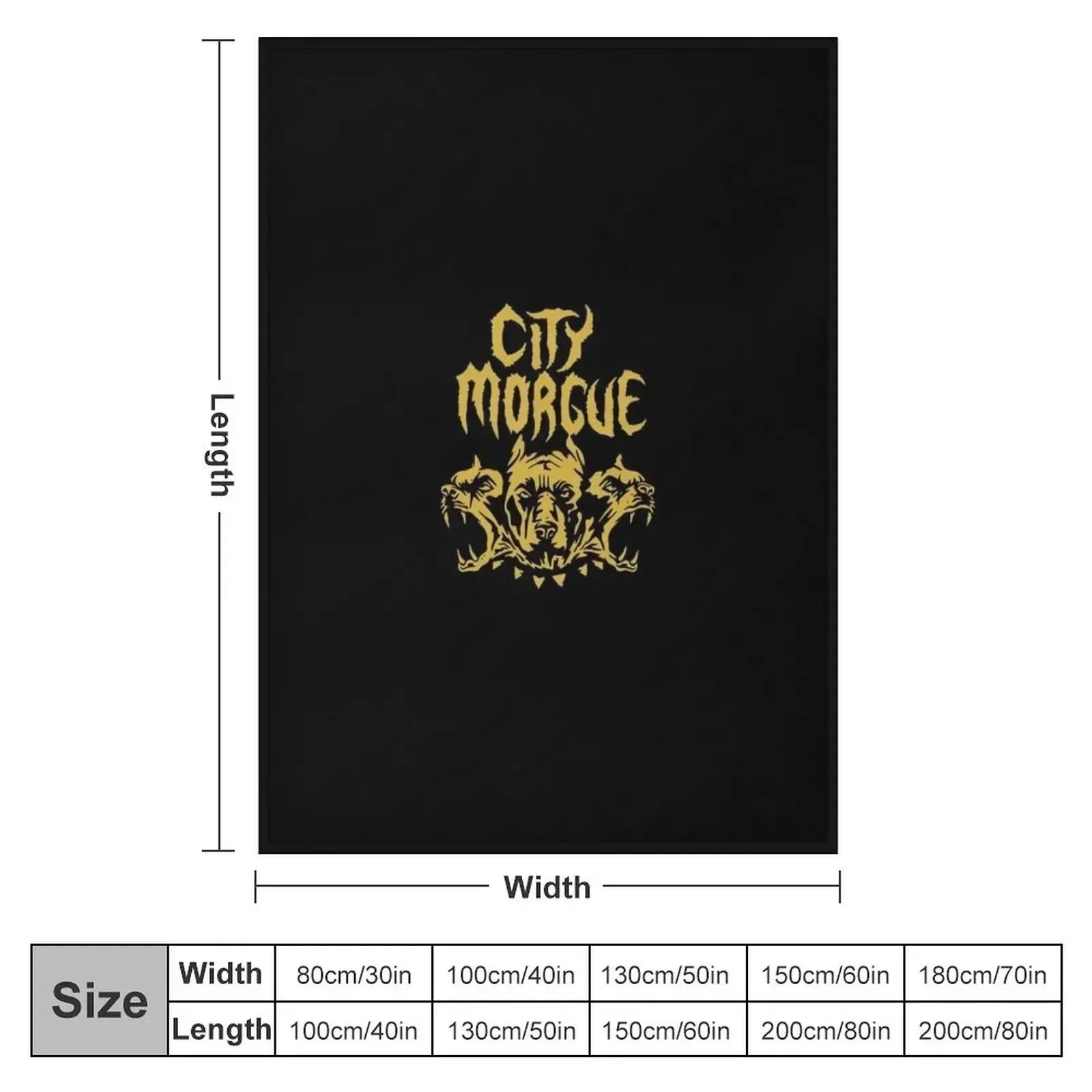 Vintage City-morgue Shirt Throw Blanket blankets ands Decorative Throw Designers Decorative Beds Polar Large Blankets