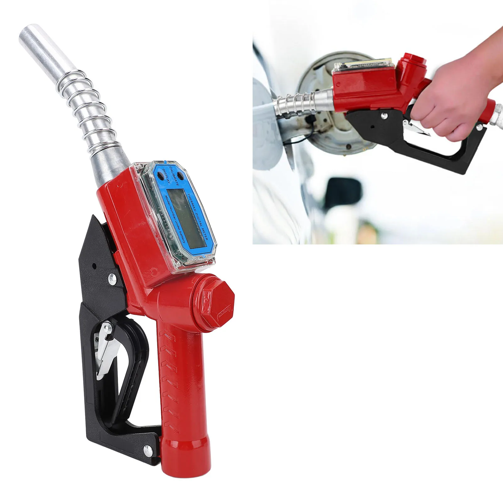 

Автоматическая насадка для заправки топлива Enhanced Safet Многофункциональная ручка газового насоса 32 мм Топливная насадка с разъемом для газовых станций