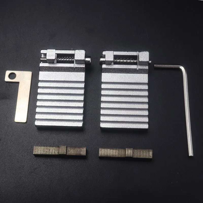 2pcs/lot For New Universal Key Machine Fixture Clamp Locksmith Tools Replacement Parts for All Key Copy Machine