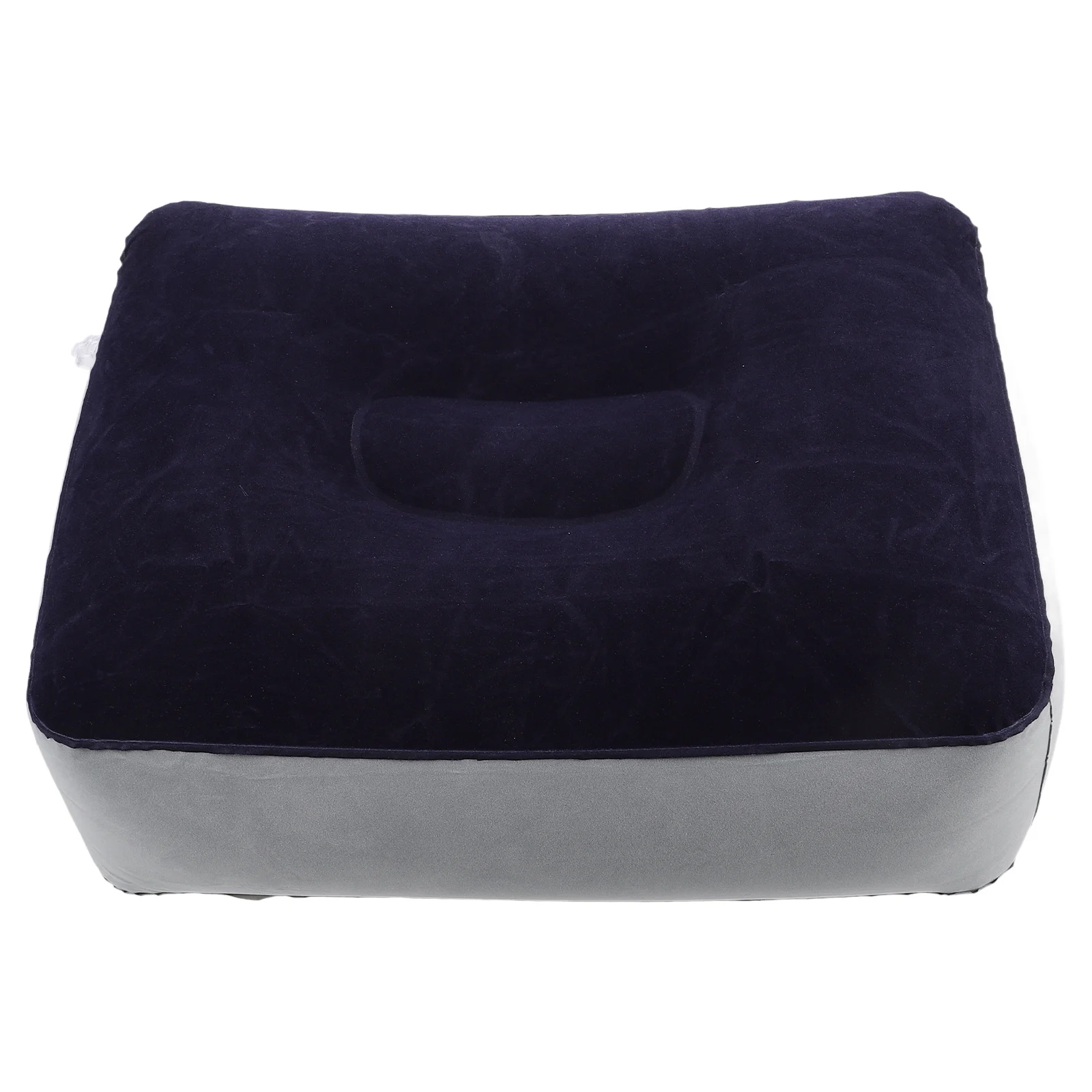 

Inflatable Footrest Travel Pillow Airplane Footstool Blowup Mat Camping Flight Selfinflating Mat Portable Comfortable Antislip