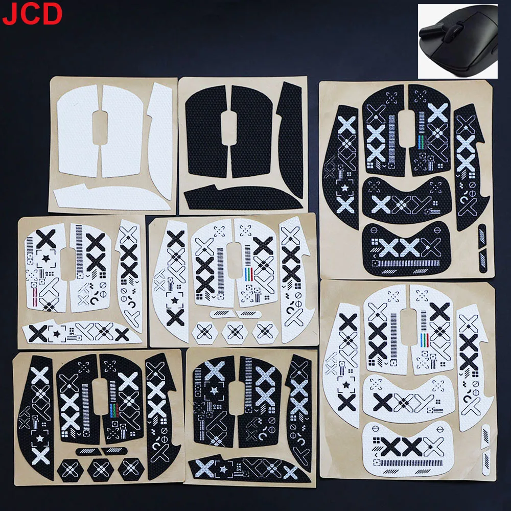JCD Mouse Grip Tape Skate Sticker Non Slip Lizard Skin Suck Sweat For Razer Viper Ultimate DeathAdder V2 PRO Mini Wireless Mouse