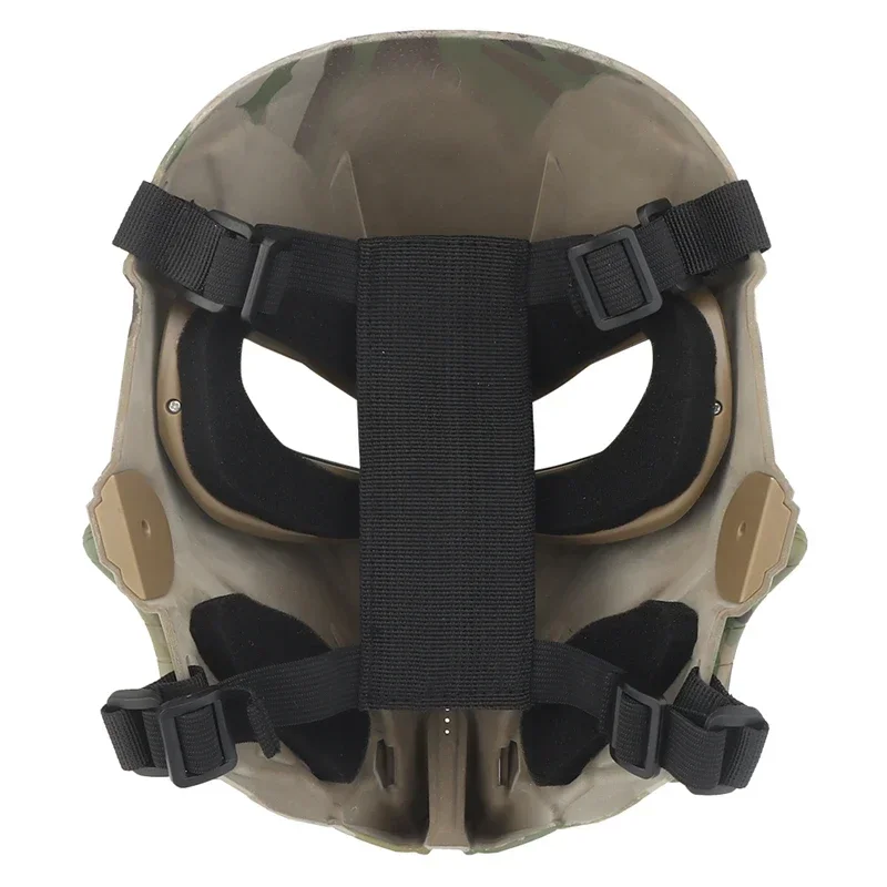 ZXYHFE Tactical Hunting Chastener Full Face Mask CS Safety Paintball Accessories Shooting Protective Airsoft Sports Equipment