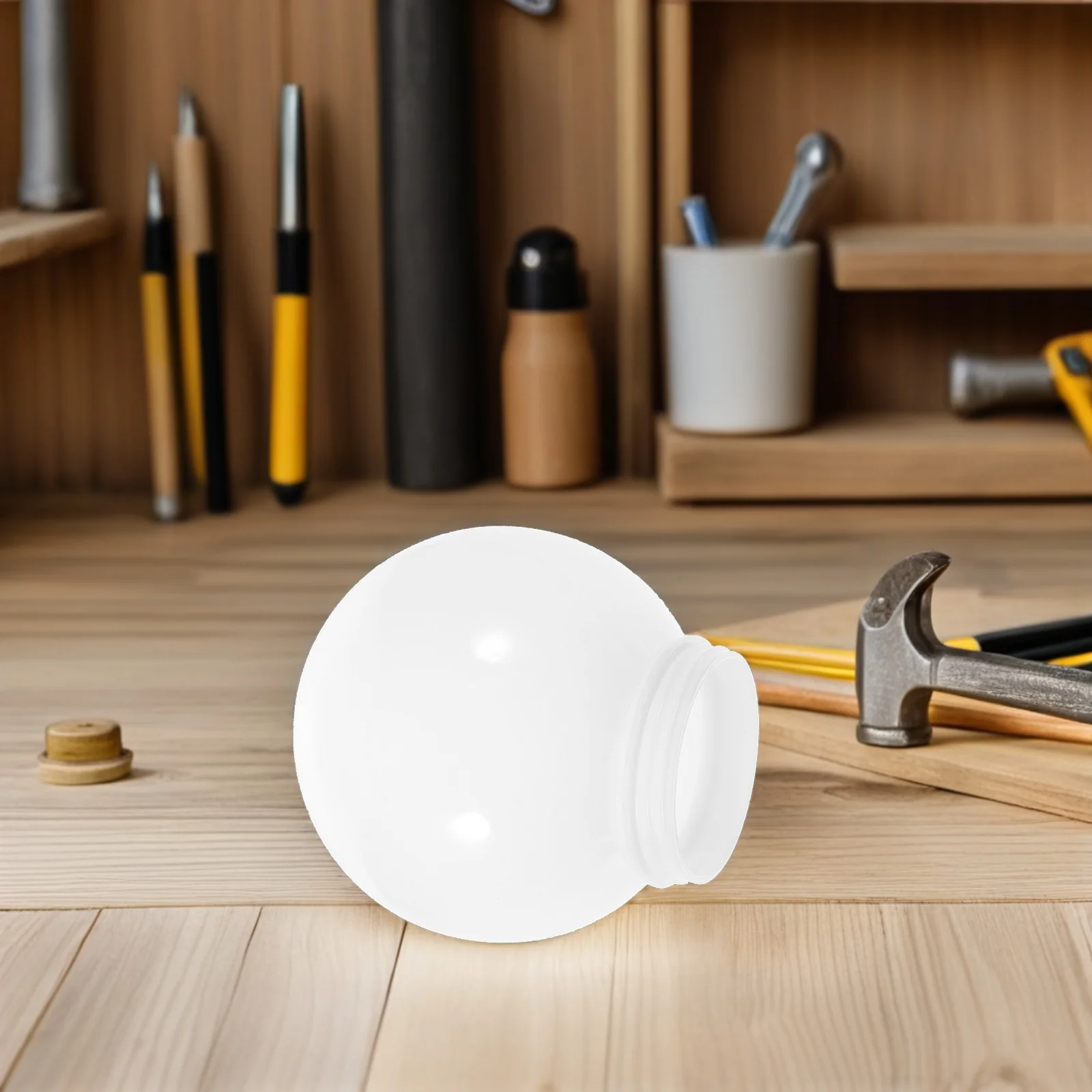 

Spherical Acrylic Lampshade Durable Wear-Resistant Artistic Wall Lamp Cover Indoor Outdoor Decorative Globe Light Shade