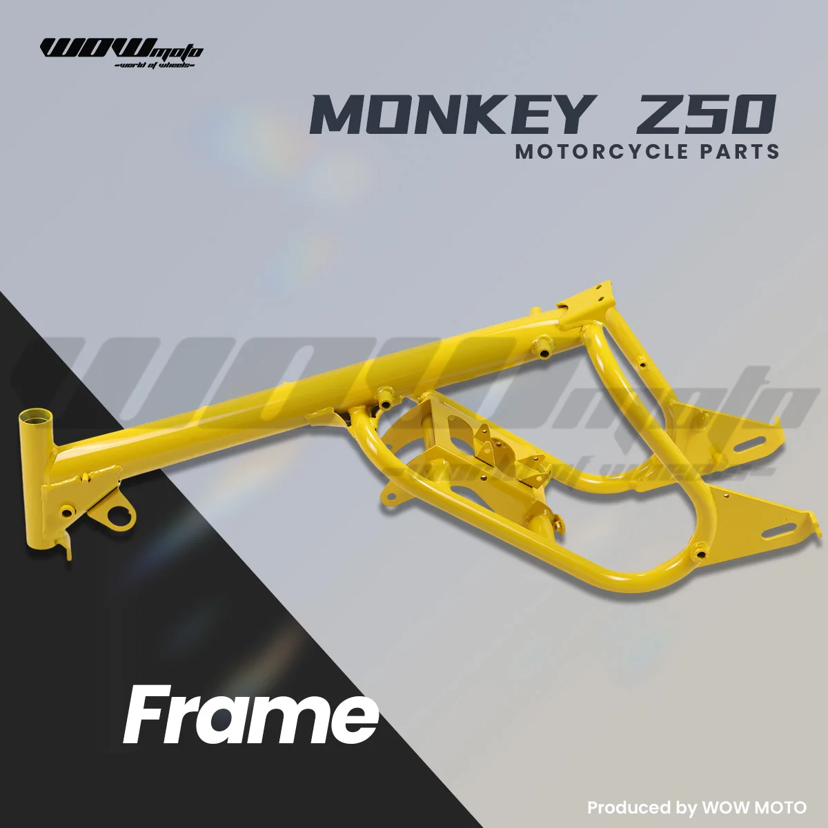 Mini Moto Frame For Monkey Z50 K1 K2 | 1969-1970 Complete Frame Assembly | Motorcycle Chassis Parts