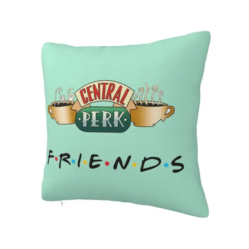 Funny Friends TV Show Pillow Decorative Central Perk Cafe Comic Nordic Cushion Cover Car Pillowcase