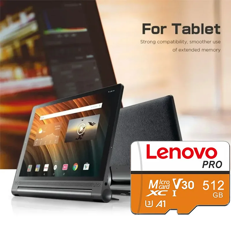 Lenovo Mini SD Flash Memory Card 512GB Micro TF SD Card 256GB Video Monitoring TF Card 128GB 64GB For Phones Drone Camera view 2