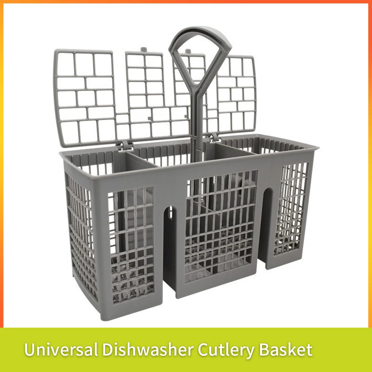 Universal Dishwasher Cutlery Basket Replacement, With Removable Handle, Dishwasher Utensil Holder For  And Siemens Durable