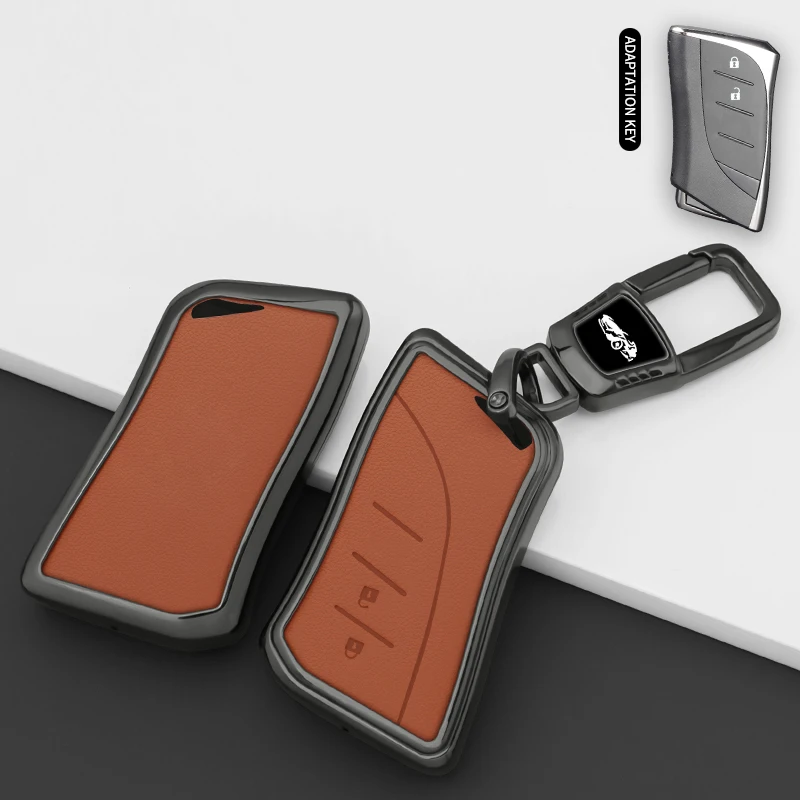 For Lexus UX ES UX200 UX250h ES200 ES300h ES350 US200 US260h Metal Car Key Protective Case funda llave carcasa llavero